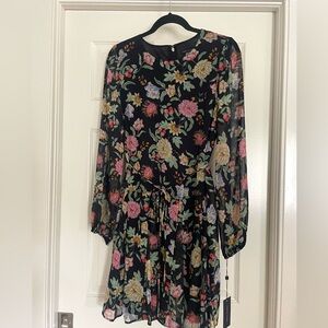 Tommy Hilfiger navy floral women’s dress size 8